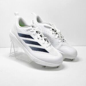 ADIDAS WOMEN'S adizero instinct TPU cleats white softball shoes Size 9 NEW